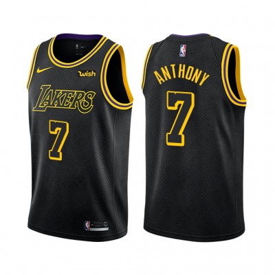 Nike Los Angeles Lakers #7 Carmelo Anthony Youth Black NBA Swingman City Edition Jersey